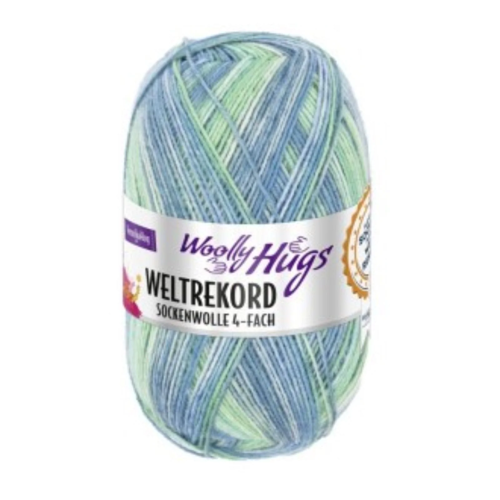Woolly Hugs Weltrekord Sockenwolle 4 fädig 100g - Image 5