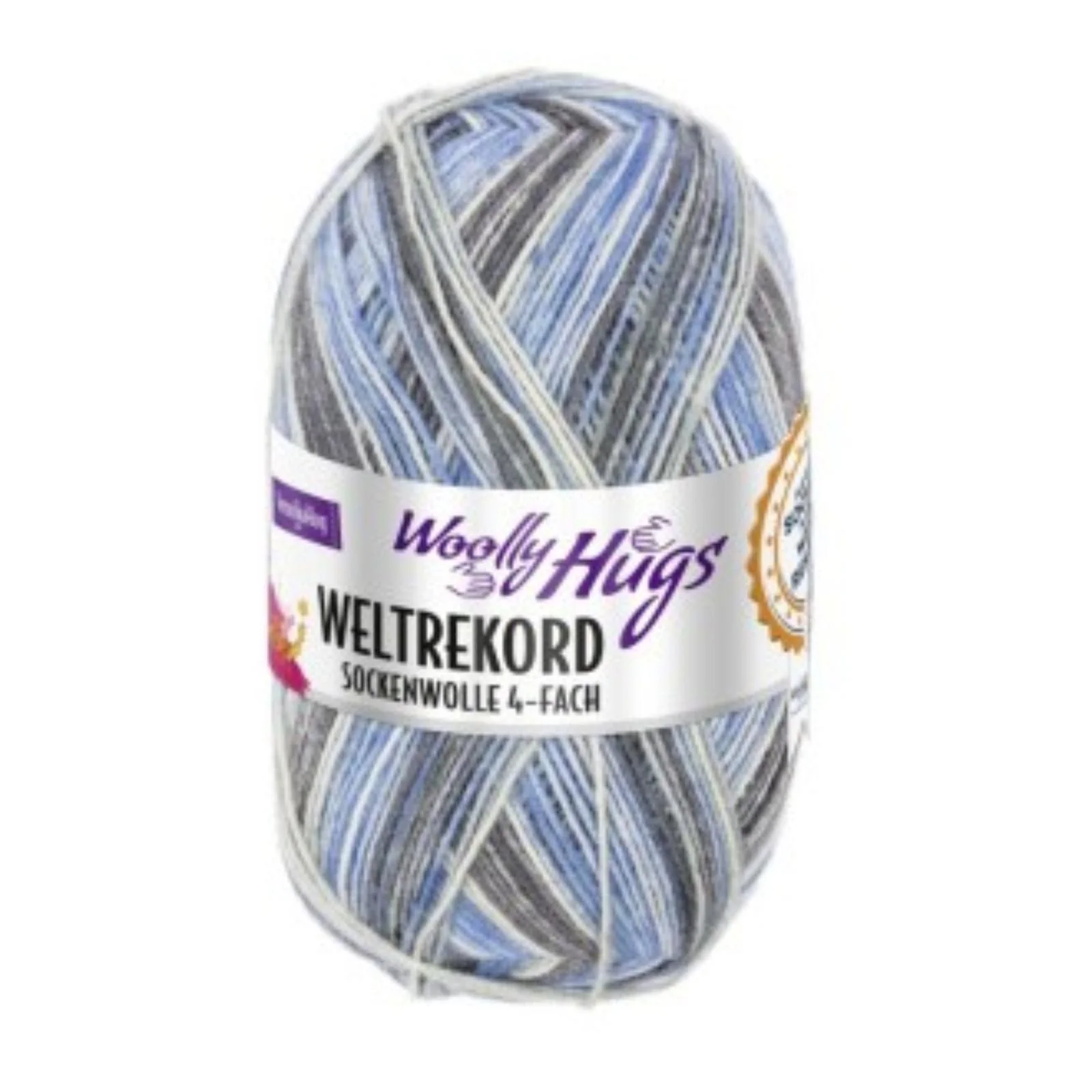 Woolly Hugs Weltrekord Sockenwolle 4 fädig 100g - Image 6